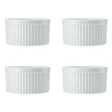 Mikasa Chalk 4pc Porcelain Ramekin Set 10cm Gift boxed   4 per pack GOODS M&S   