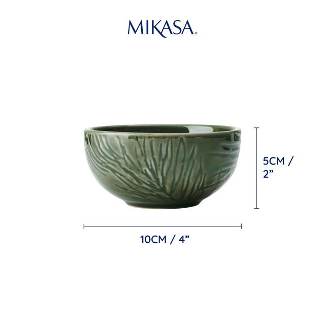 Mikasa Jardin 4pc Stoneware Dip Bowl Set 10cm Gift boxed   4 per pack GOODS M&S   