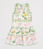 Marlo Cotton Embroidered Kaylee Dress 2-16 years, imported from the UK