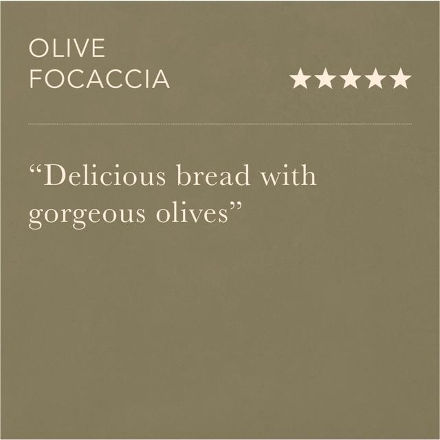 Pasta Evangelists Olive Focaccia   200g GOODS M&S   