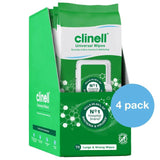 Clinell Universal Wipes   4 x 70 per pack GOODS M&S   