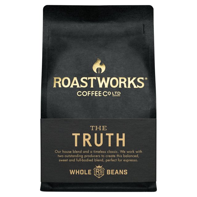 Roastworks The Truth Whole Bean Coffee   200g