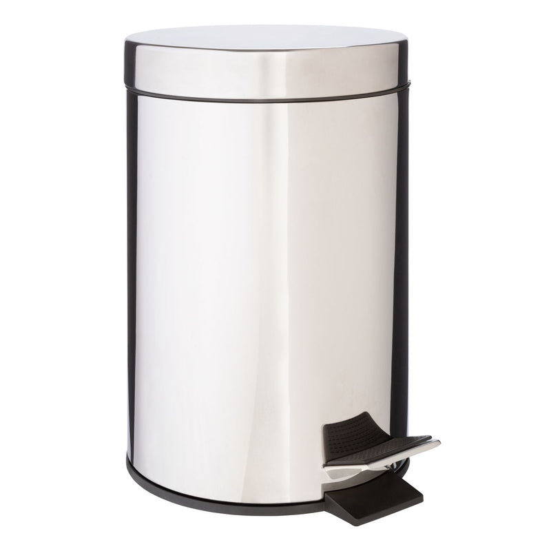 Habitat 3 litre stainless steel pedal bin, UK version