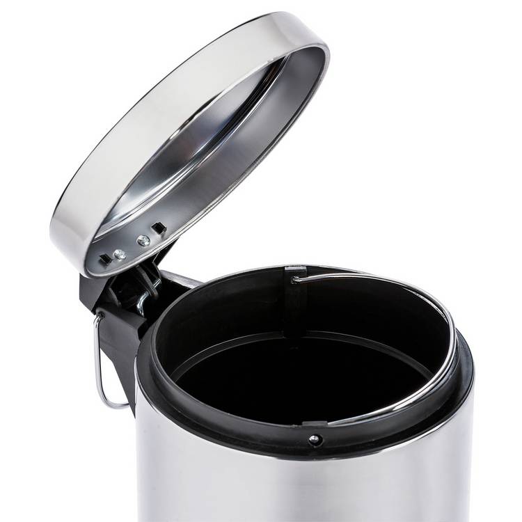 Habitat 3 litre stainless steel pedal bin, UK version