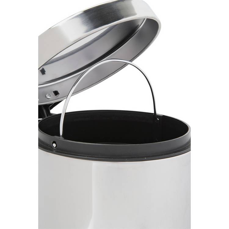 Habitat 3 litre stainless steel pedal bin, UK version