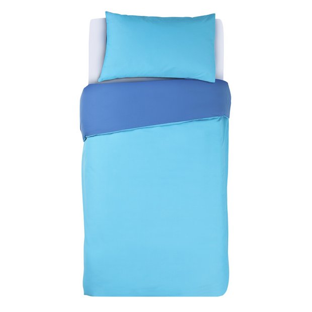 Habitat blue and crystal bedding set single, UK version