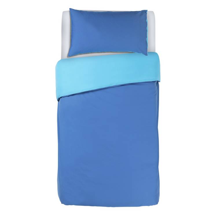 Habitat blue and crystal bedding set single, UK version