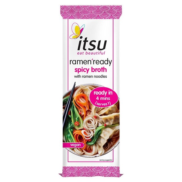 itsu Ramen Ready Noodles Spicy Broth for 1   86g GOODS M&S   