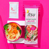 itsu Ramen Ready Noodles Spicy Broth for 1   86g GOODS M&S   