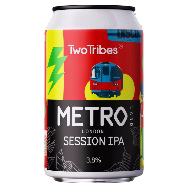 Two Tribes Metro Land Session IPA   330ml GOODS M&S   