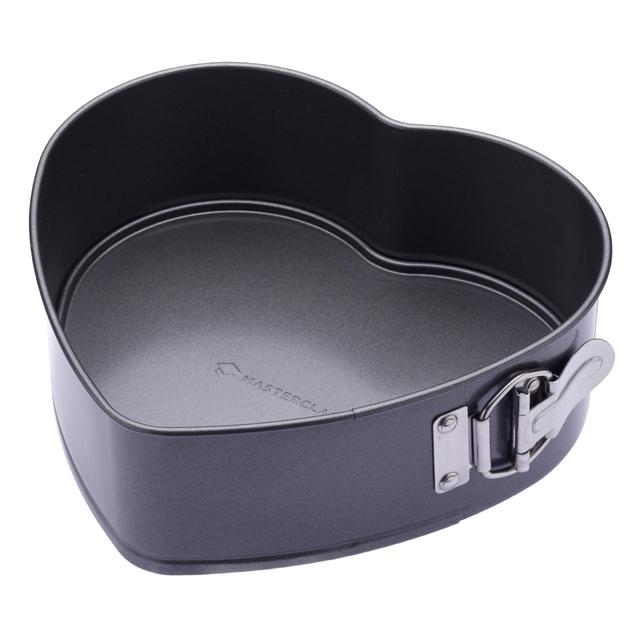 MasterClass Non-Stick Spring Form Heart Shape Cake Tin GOODS M&S   