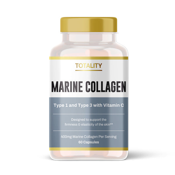 Totality collagen supplement with Vitamin C 60 capsules, UK version
