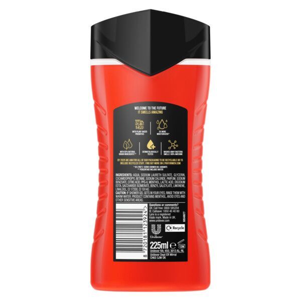 Lynx Sport Fresh Recharge Shower Gel 225ml GOODS Superdrug   