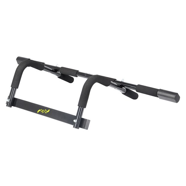 Opti multi pull up bar with three grip options, H26cm x W43cm x D95cm (British brand)