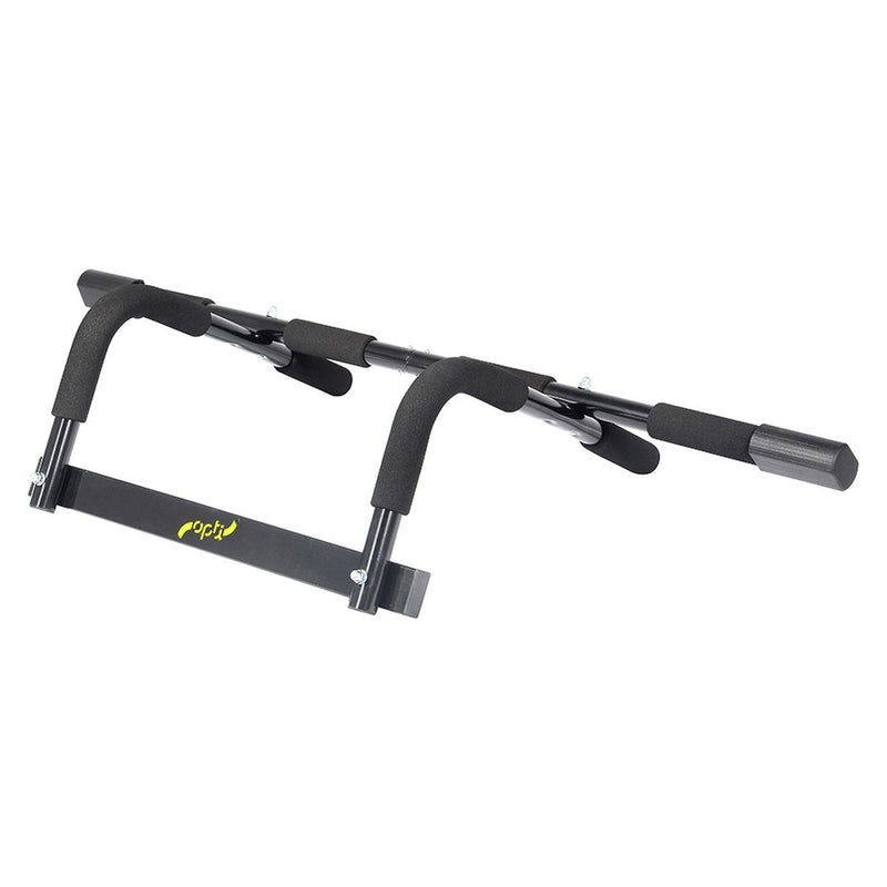 Opti multi pull up bar with three grip options, H26cm x W43cm x D95cm (British brand)