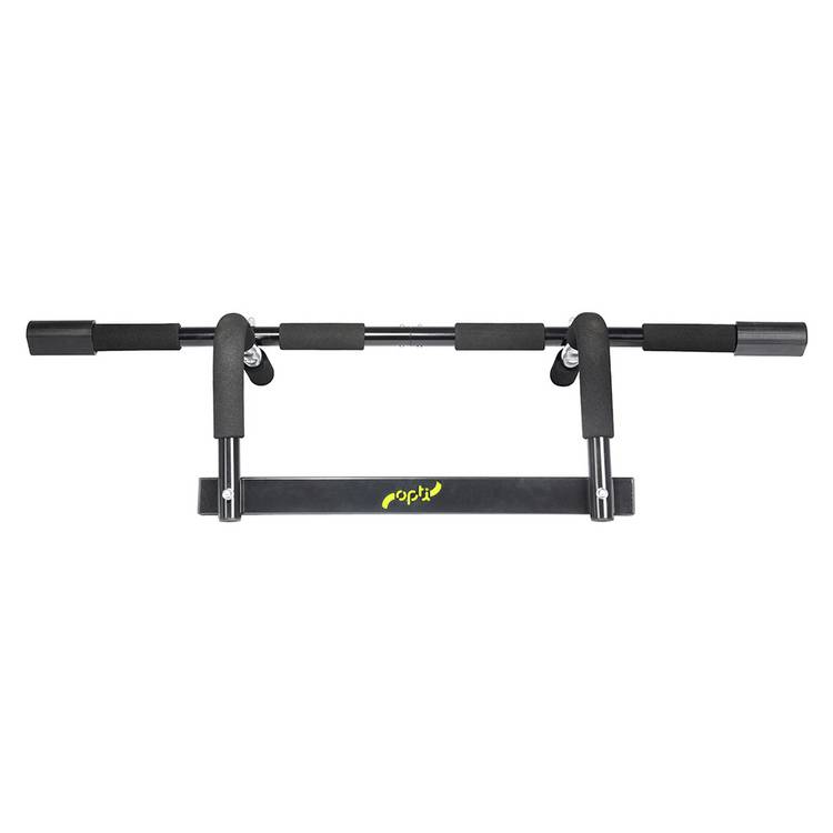 Opti multi pull up bar with three grip options, H26cm x W43cm x D95cm (British brand)