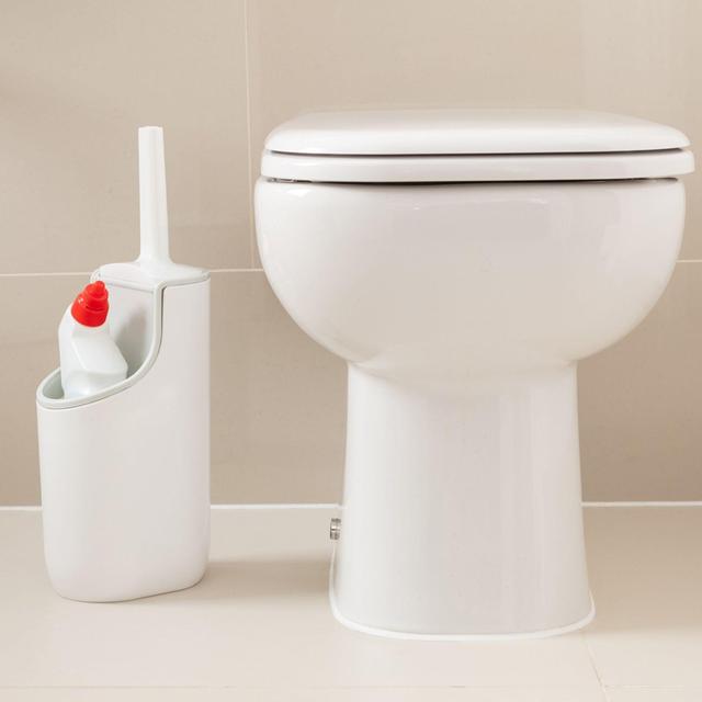 Addis Premium Closed Toilet Brush & Storage Station GOODS M&S   