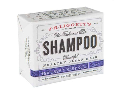 J.R. Liggett's Teebaumöl Hanföl Shampoo Bar 99g
