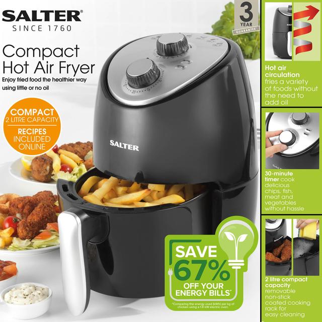 Salter 2L Compact Air Fryer