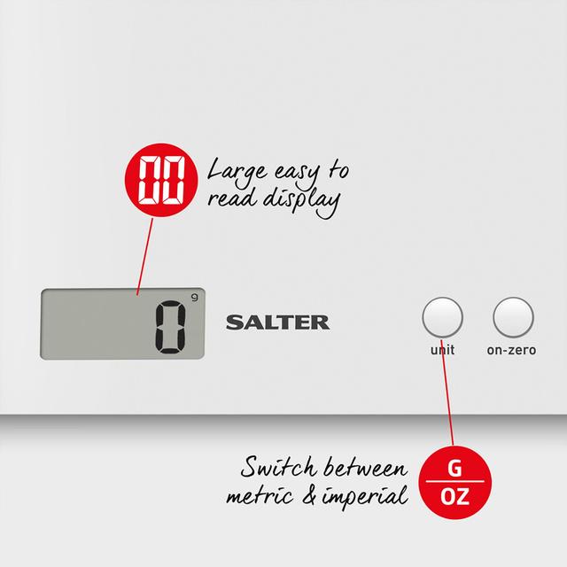 Salter Arc Scale - White GOODS M&S   