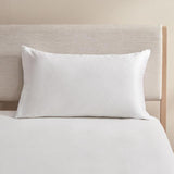 M&S Collection Pure Silk Pillowcase One Size White GOODS M&S   