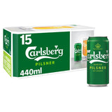 Carlsberg Pilsner Danish Lager Beer Cans   15 x 440ml GOODS M&S   