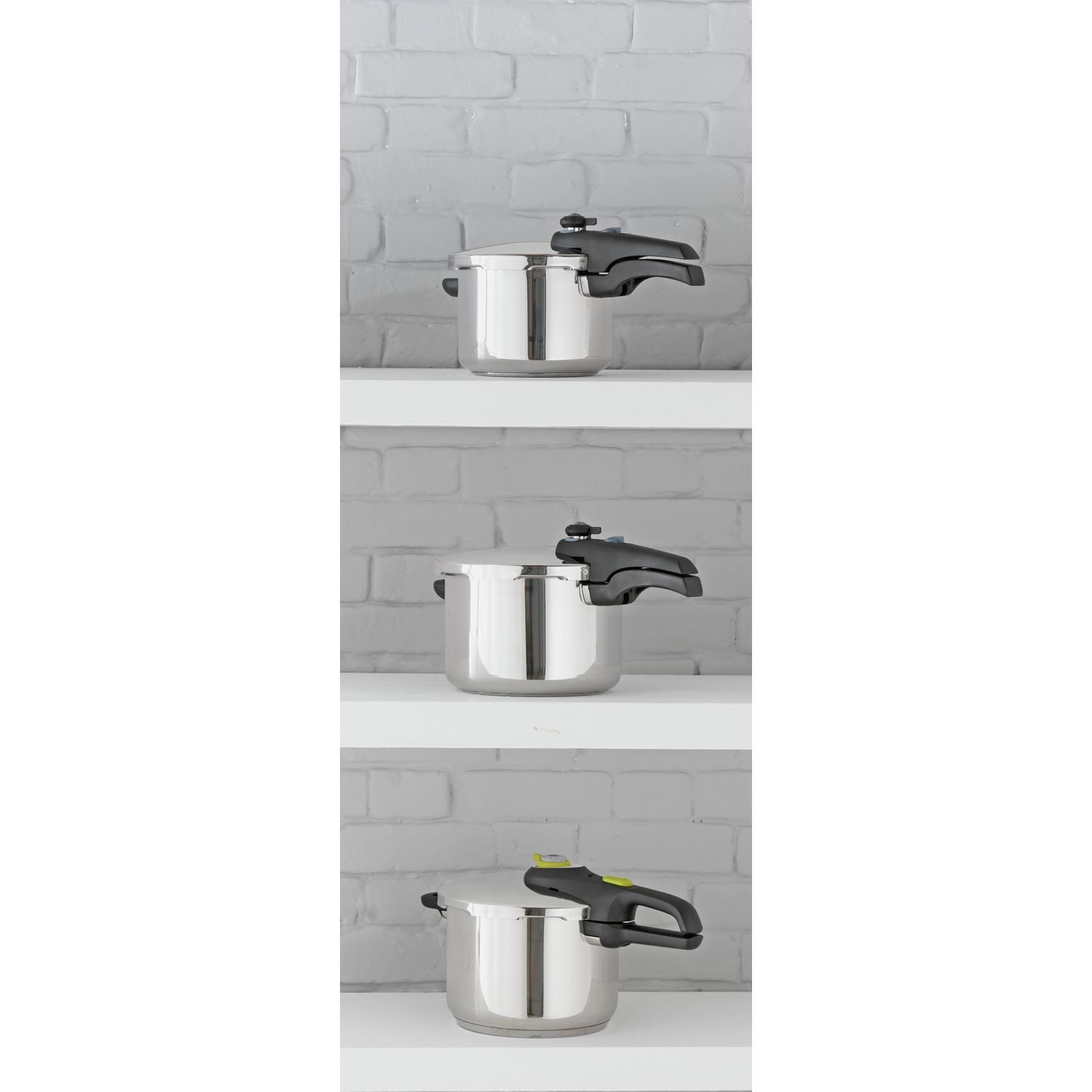 Prestige Smart Plus stainless steel pressure cooker 4 litre, UK version