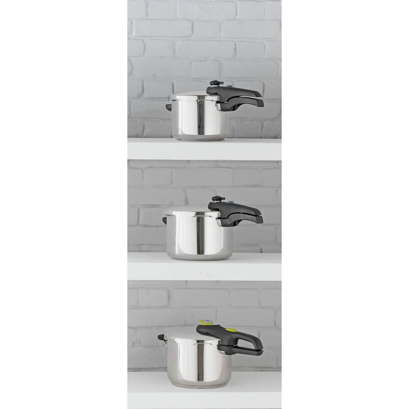 Prestige Smart Plus stainless steel pressure cooker 4 litre, UK version