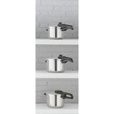 Prestige Smart Plus stainless steel pressure cooker 4 litre, UK version