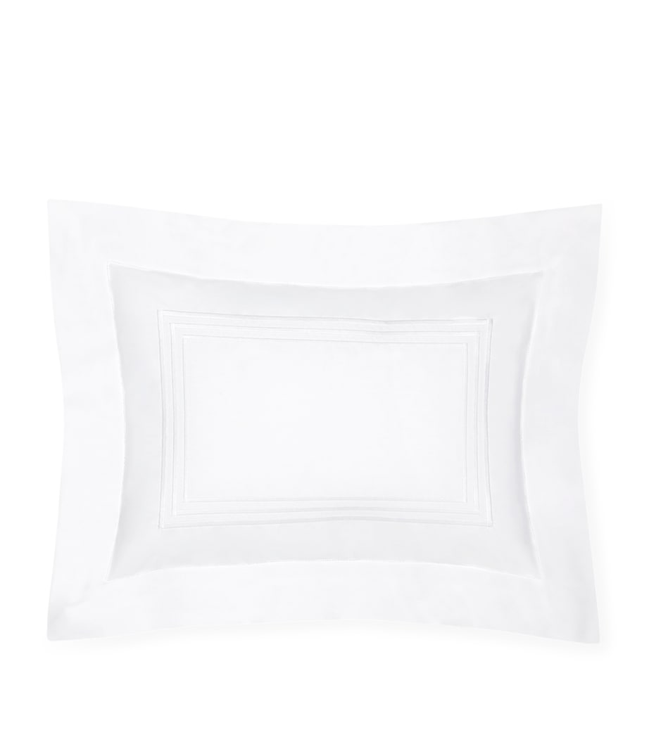 Egyptian Cotton Triple-Embroidered Boudoir Pillowcase 30cm x 40cm