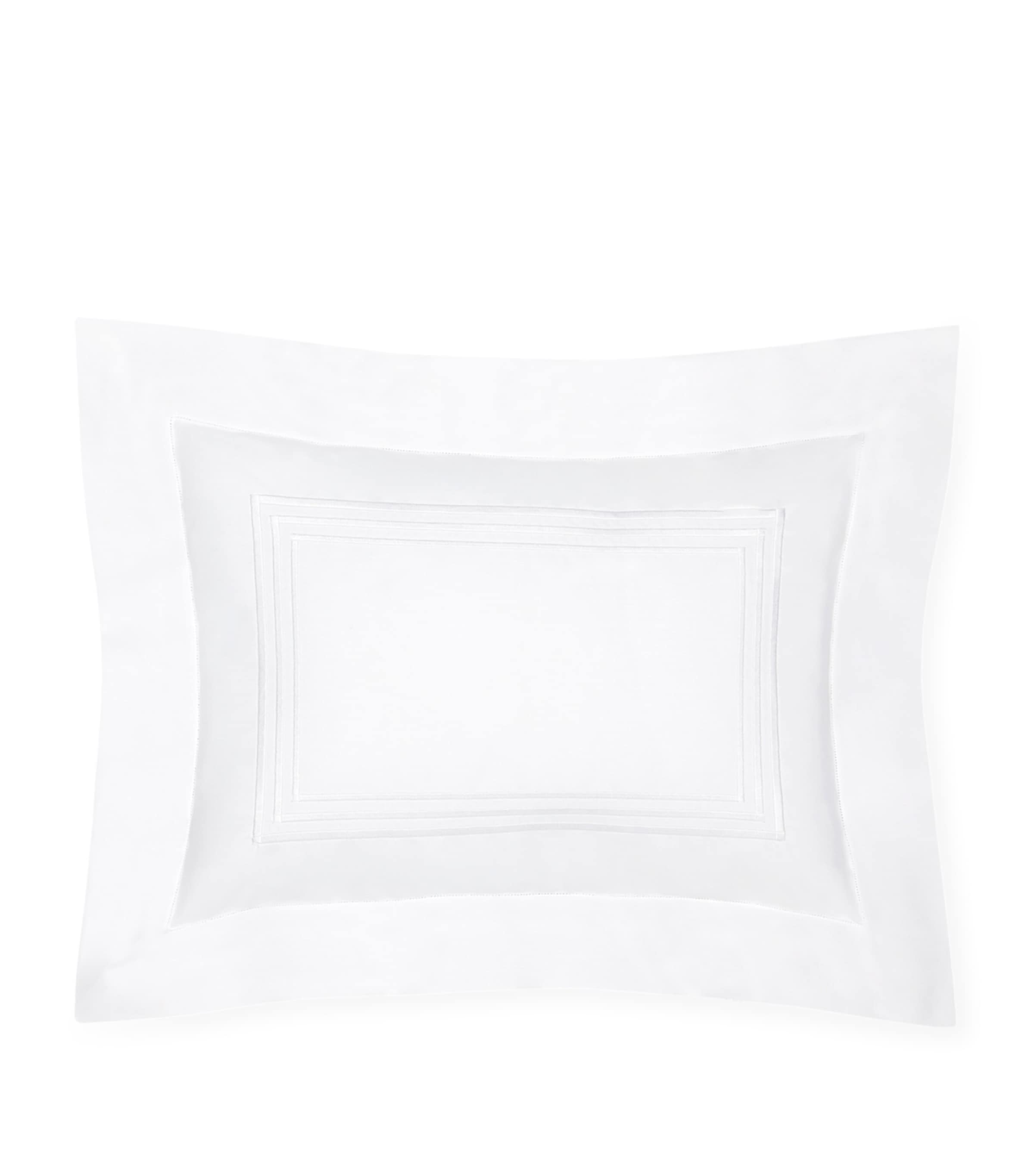 Egyptian Cotton Triple-Embroidered Boudoir Pillowcase 30cm x 40cm