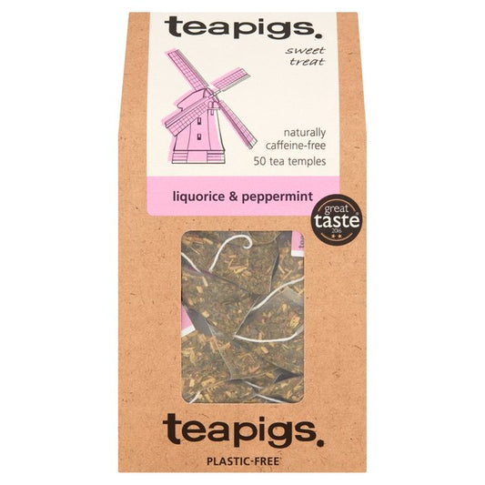Teapigs Liquorice & Peppermint Tea Bags   50 per pack
