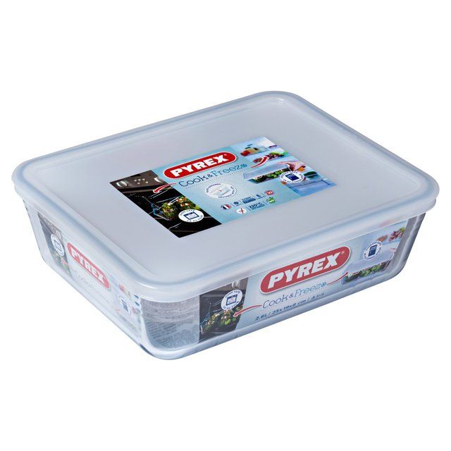 Pyrex Cook & Freeze Dish with Lid 22cm GOODS M&S   