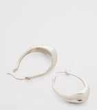 Monica Vinader medium sterling silver Deia earrings (British brand)