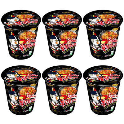 Costco UK Samyang Hot Chicken Flavour Ramen Cup Instant Noodles 6 x 70g- Buy online at McGrocer
