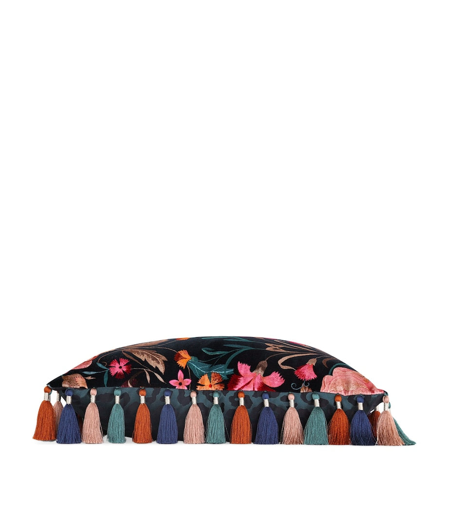 Romo Velvet Bonita Rosa cushion 50cm x 50cm, imported from the UK