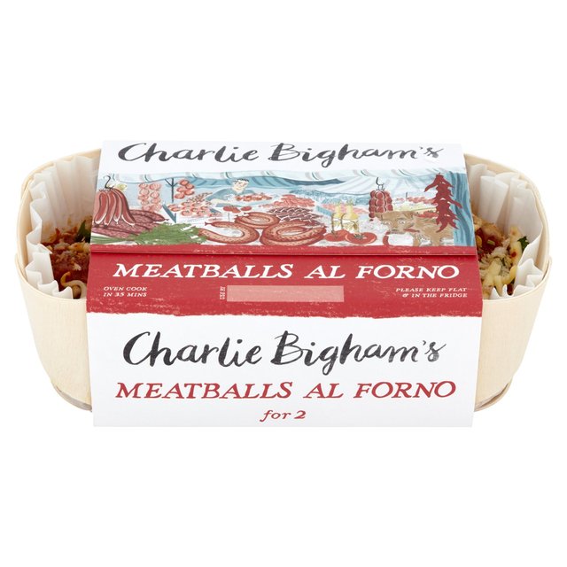 Charlie Bigham's Meatballs Al Forno for 2    650g GOODS M&S   