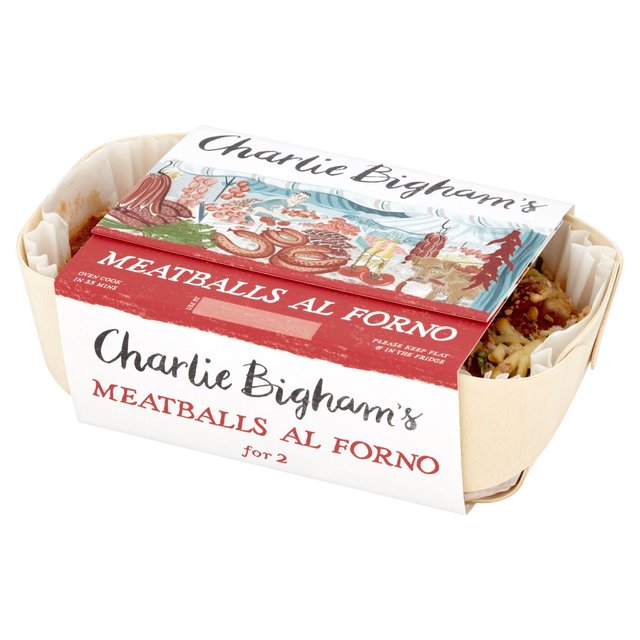 Charlie Bigham's Meatballs Al Forno for 2    650g GOODS M&S   