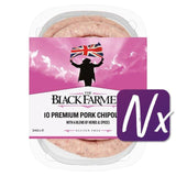 The Black Farmer's 10 Premium Pork Chipolatas   340g GOODS M&S   