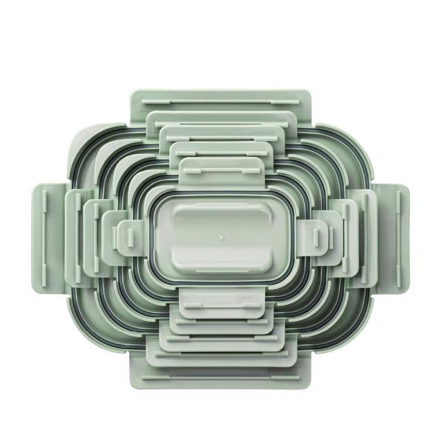 LocknLock NestnLock Green Container Set 5pce