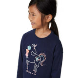 M&S Unicorn Tops 4 Pack 2-7 Years Pink GOODS M&S   