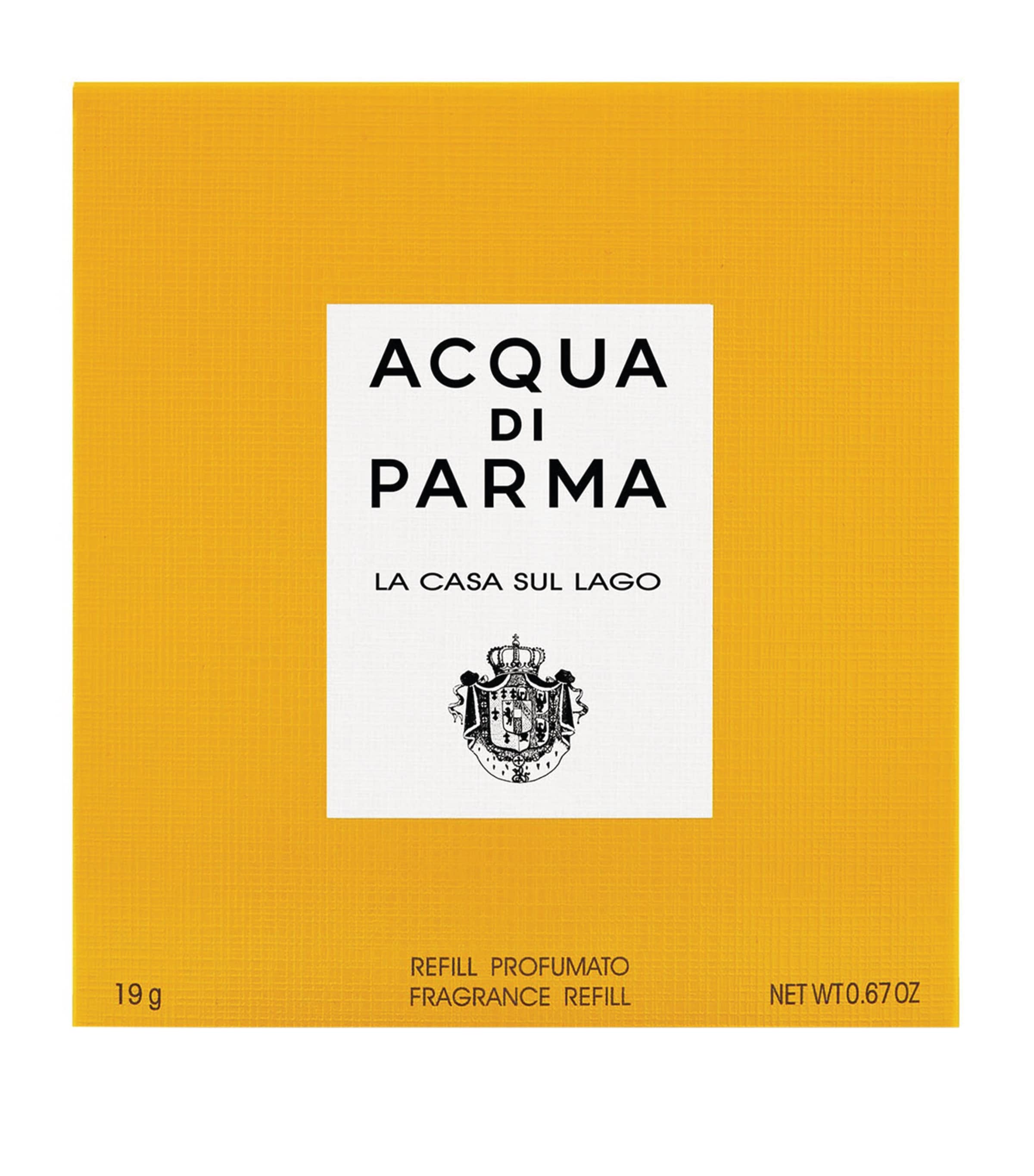 Acqua di Parma La Casa Sul Lago car diffuser refill 19g - British product