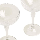 M&S Collection Set of 2 Decorative Champagne Saucers    2 per pack GOODS M&S   