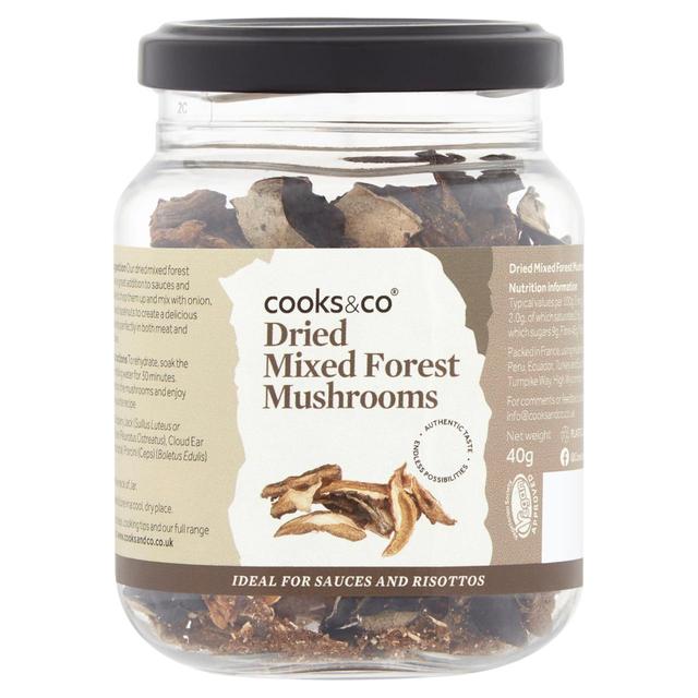 Cooks & Co Dried Mixed Forest Mushrooms   40g