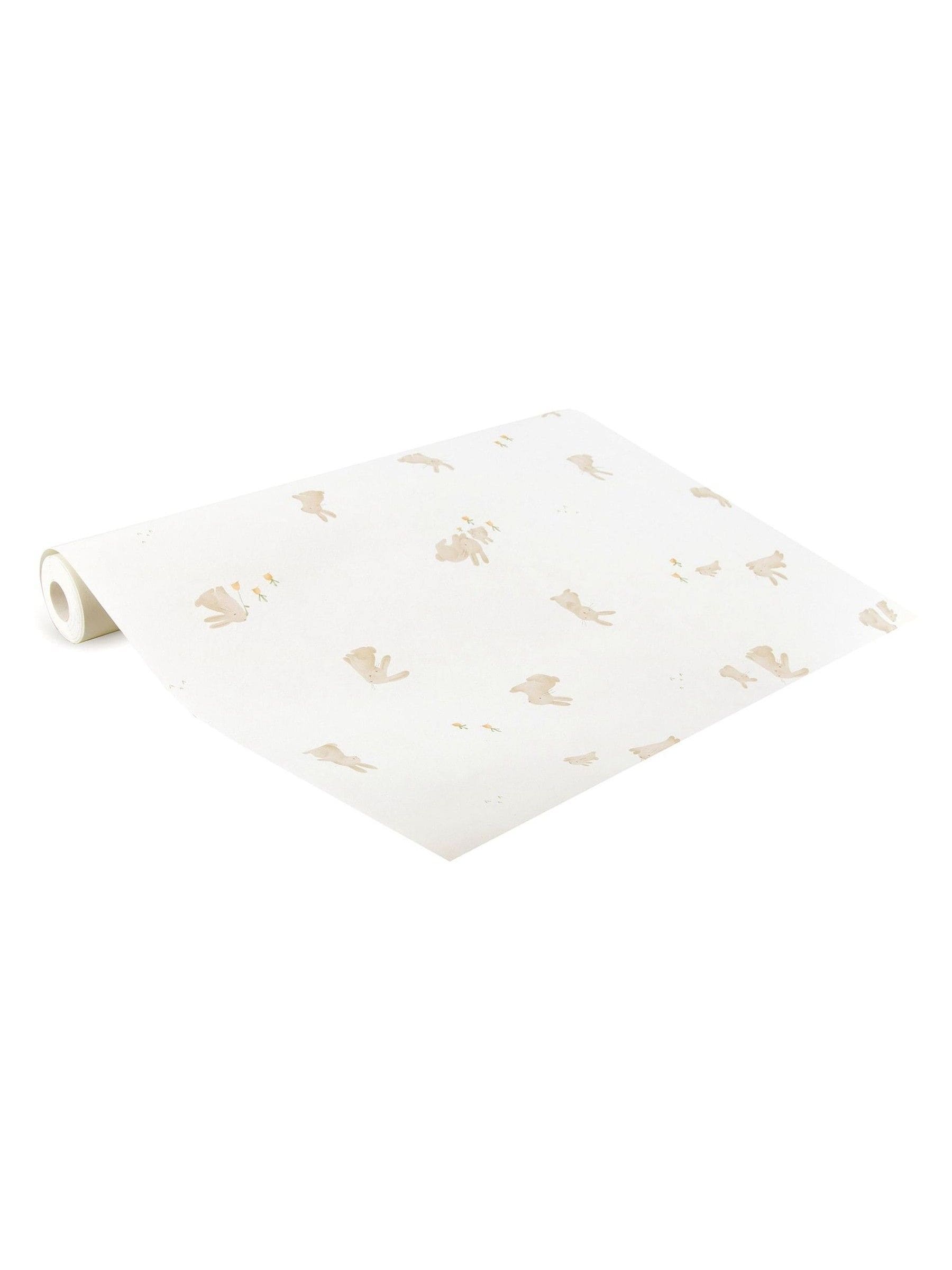 Little Dutch Baby Bunny brownwhite wallpaper 10m - British product