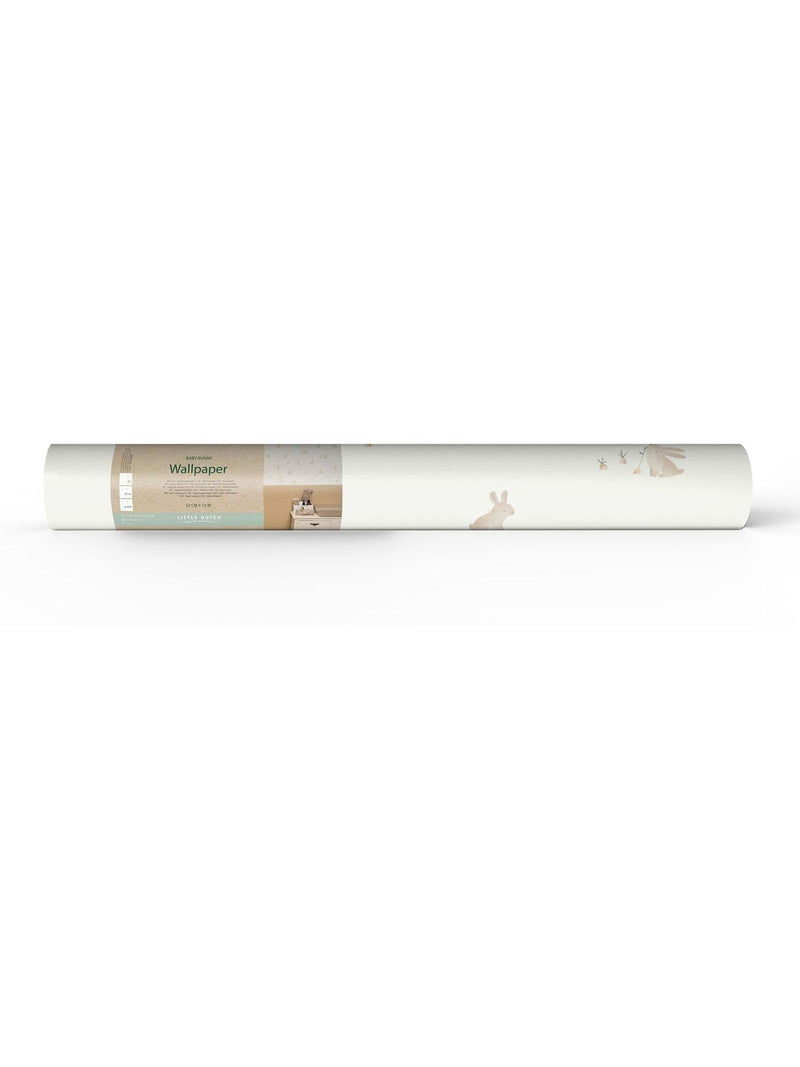 Little Dutch Baby Bunny brownwhite wallpaper 10m - British product