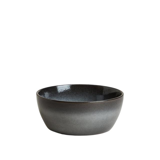 M&S Amberley Reactive Cereal Bowl Grey