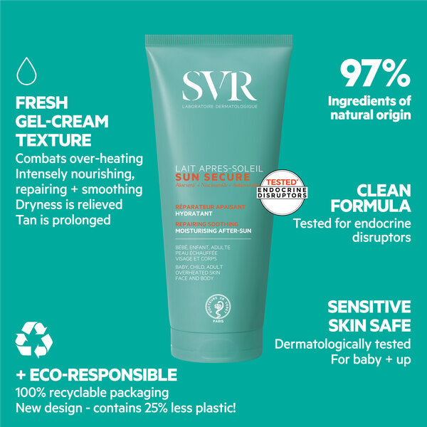 SVR Soothing Repairing After Sun Lotion 200ml (British brand)