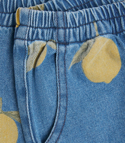 Jeans à taille élastiquée imprimé citron pour enfants de 9 mois à 10 ans - Acheter en ligne sur McGrocer