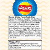 Walkers Crinkles Cheddar & Onion Sharing Bag Crisps   140g